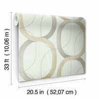 Interlock Wallpaper Wallpaper Candice Olson   