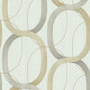 Interlock Wallpaper Wallpaper Candice Olson Double Roll Dark Taupe 