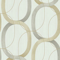 Interlock Wallpaper Wallpaper Candice Olson Double Roll Dark Taupe 
