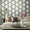 Interlock Wallpaper Wallpaper Candice Olson   