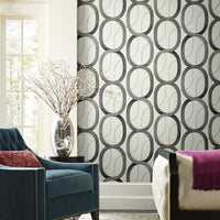 Interlock Wallpaper Wallpaper Candice Olson   
