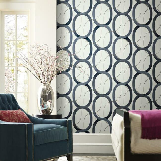 Interlock Wallpaper Wallpaper Candice Olson   