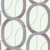 Interlock Wallpaper Wallpaper Candice Olson Double Roll Plum 