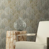 Leaf Concerto Wallpaper Wallpaper Candice Olson   
