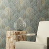 Leaf Concerto Wallpaper Wallpaper Candice Olson   
