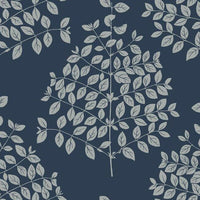 Tender Wallpaper Wallpaper Candice Olson Double Roll Navy/Silver 