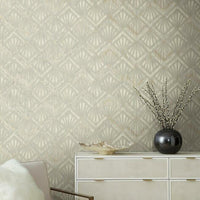 Modern Shell Wallpaper Wallpaper Candice Olson   