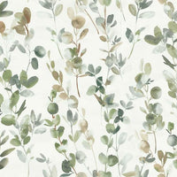 Joyful Eucalyptus Wallpaper Wallpaper York Designer Series Double Roll Green 