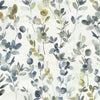Joyful Eucalyptus Wallpaper Wallpaper York Designer Series Double Roll Navy 