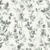 Joyful Eucalyptus Wallpaper Wallpaper York Designer Series Double Roll Grey/Taupe 