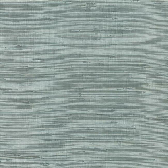 Metallic Jute Wallpaper Wallpaper Candice Olson Double Roll Silver/Aqua 