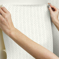 Pick-Up Sticks Premium Peel + Stick Wallpaper Peel and Stick Wallpaper Magnolia Home   