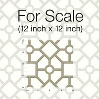Hedgerow Trellis Premium Peel + Stick Wallpaper Peel and Stick Wallpaper York   