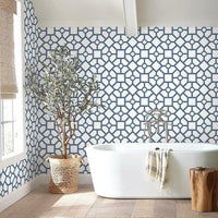 Hedgerow Trellis Premium Peel + Stick Wallpaper Peel and Stick Wallpaper York   