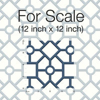 Hedgerow Trellis Premium Peel + Stick Wallpaper Peel and Stick Wallpaper York   