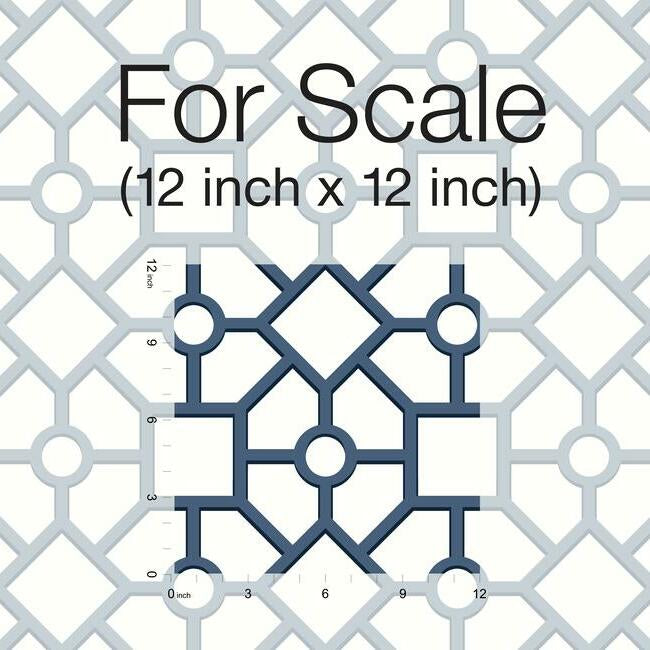 Hedgerow Trellis Premium Peel + Stick Wallpaper Peel and Stick Wallpaper York   