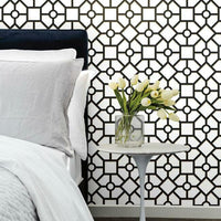 Hedgerow Trellis Premium Peel + Stick Wallpaper Peel and Stick Wallpaper York   