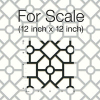 Hedgerow Trellis Premium Peel + Stick Wallpaper Peel and Stick Wallpaper York   
