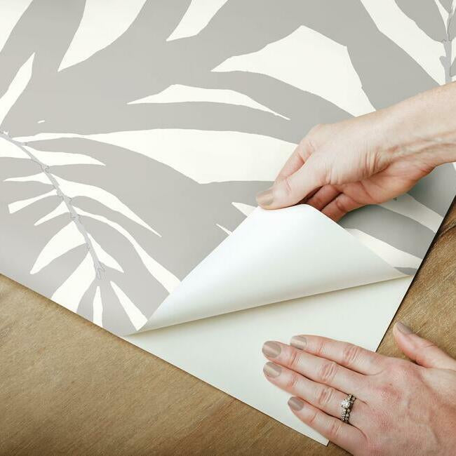 Bali Leaves Premium Peel + Stick Wallpaper Peel and Stick Wallpaper York   