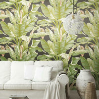 Banana Leaf Premium Peel + Stick Wallpaper Peel and Stick Wallpaper York   