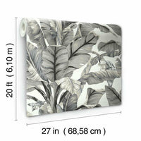 Banana Leaf Premium Peel + Stick Wallpaper Peel and Stick Wallpaper York   