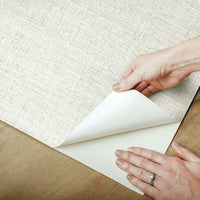 Papyrus Weave Premium Peel + Stick Wallpaper Peel and Stick Wallpaper York   