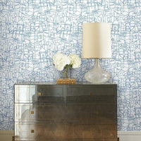 Cubist Cityscape Premium Peel + Stick Wallpaper Peel and Stick Wallpaper York   