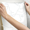 Pablo Portraits Premium Peel + Stick Wallpaper Peel and Stick Wallpaper York   