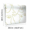 Pablo Portraits Premium Peel + Stick Wallpaper Peel and Stick Wallpaper York   