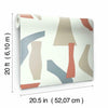 Modernist Premium Peel + Stick Wallpaper Peel and Stick Wallpaper York   