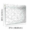 Triangulation Premium Peel + Stick Wallpaper Peel and Stick Wallpaper York   