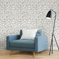 Triangulation Premium Peel + Stick Wallpaper Peel and Stick Wallpaper York   