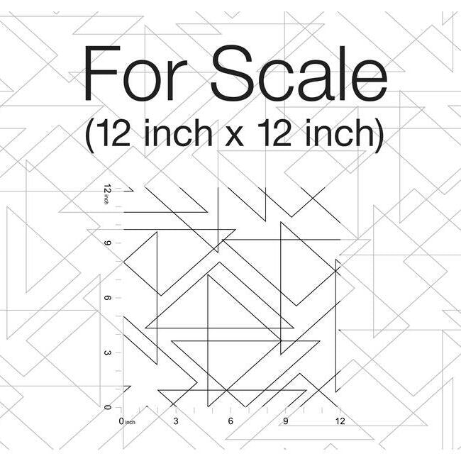 Triangulation Premium Peel + Stick Wallpaper Peel and Stick Wallpaper York   