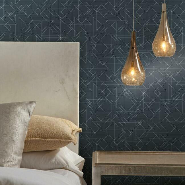 Triangulation Premium Peel + Stick Wallpaper Peel and Stick Wallpaper York   