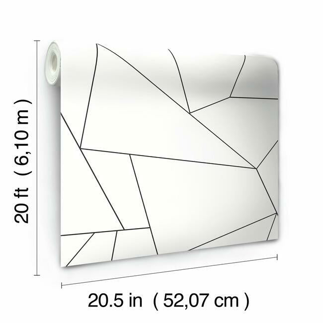 Fractured Prism Premium Peel + Stick Wallpaper Peel and Stick Wallpaper York   