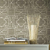 Quatrefoil Trellis Premium Peel + Stick Wallpaper Peel and Stick Wallpaper York   