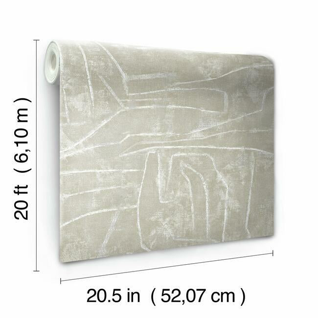Urban Chalk Premium Peel + Stick Wallpaper Peel and Stick Wallpaper York   