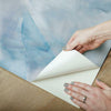 Watercolor Silks Premium Peel + Stick Wallpaper Peel and Stick Wallpaper York   