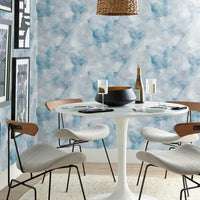 Watercolor Silks Premium Peel + Stick Wallpaper Peel and Stick Wallpaper York   