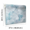 Watercolor Silks Premium Peel + Stick Wallpaper Peel and Stick Wallpaper York   
