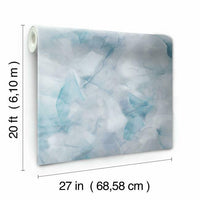 Watercolor Silks Premium Peel + Stick Wallpaper Peel and Stick Wallpaper York   