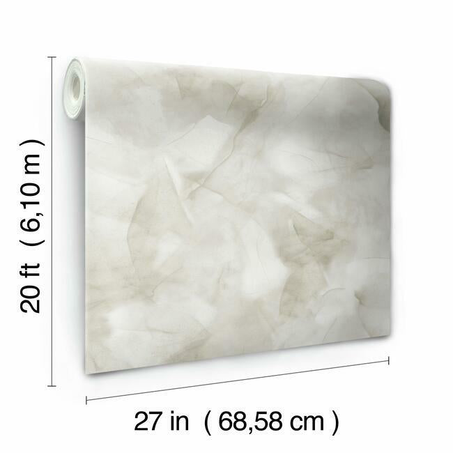 Watercolor Silks Premium Peel + Stick Wallpaper Peel and Stick Wallpaper York   