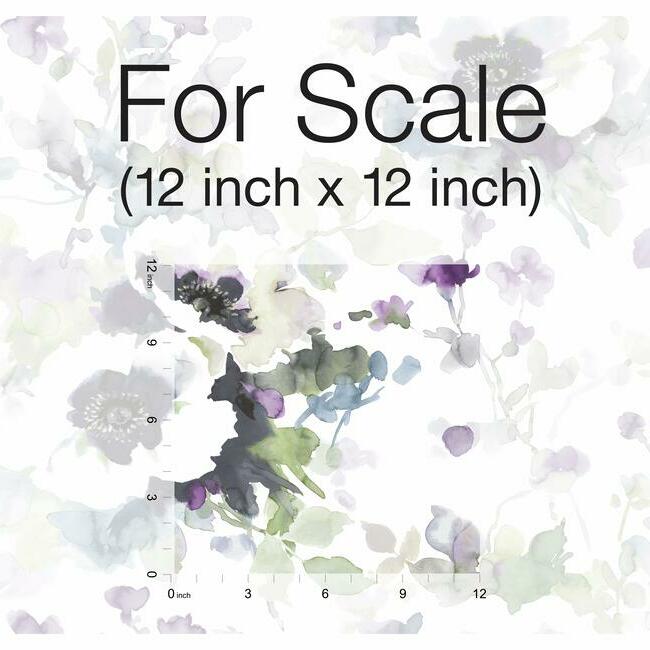 Garden Anemone Premium Peel + Stick Wallpaper Peel and Stick Wallpaper York   