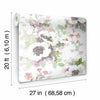 Garden Anemone Premium Peel + Stick Wallpaper Peel and Stick Wallpaper York   