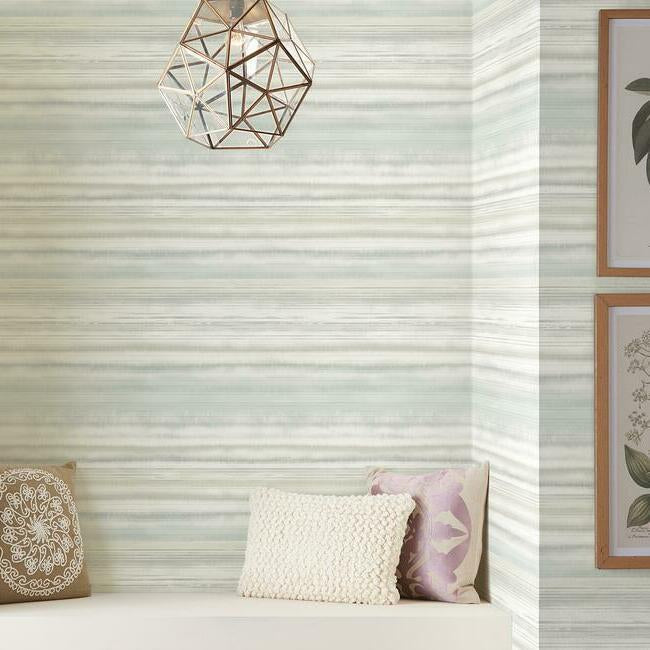 Fleeting Horizon Stripe Premium Peel + Stick Wallpaper Peel and Stick Wallpaper York   