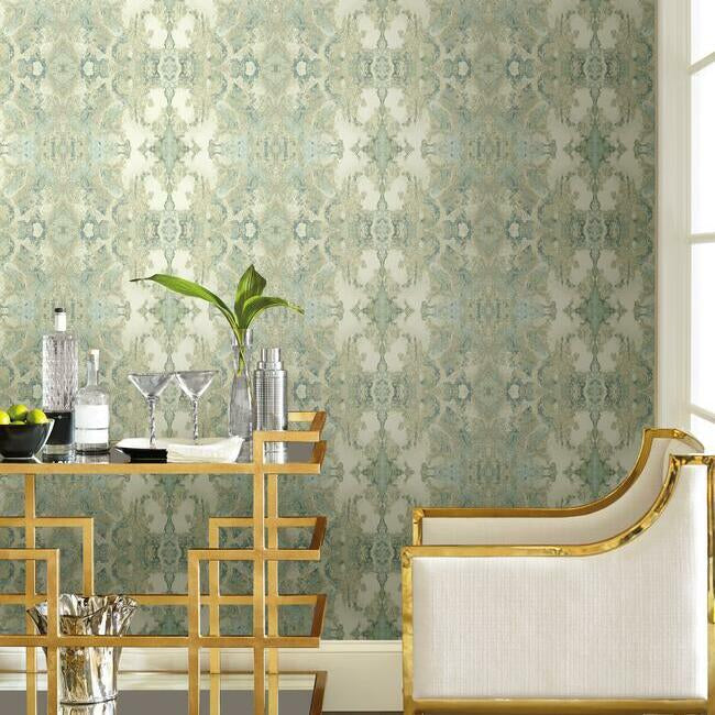 Inner Beauty Premium Peel + Stick Wallpaper Peel and Stick Wallpaper Candice Olson   