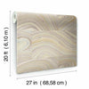 Onyx Premium Peel + Stick Wallpaper Peel and Stick Wallpaper Candice Olson   