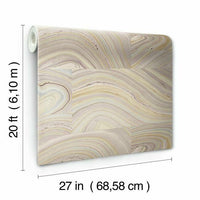 Onyx Premium Peel + Stick Wallpaper Peel and Stick Wallpaper Candice Olson   