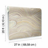 Onyx Premium Peel + Stick Wallpaper Peel and Stick Wallpaper Candice Olson   