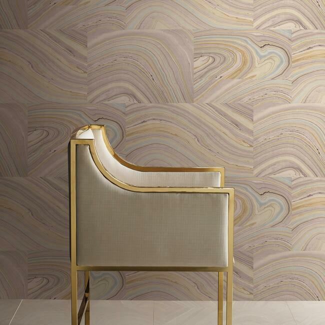 Onyx Premium Peel + Stick Wallpaper Peel and Stick Wallpaper Candice Olson   
